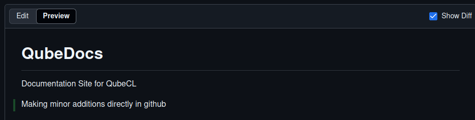 Github direct preview